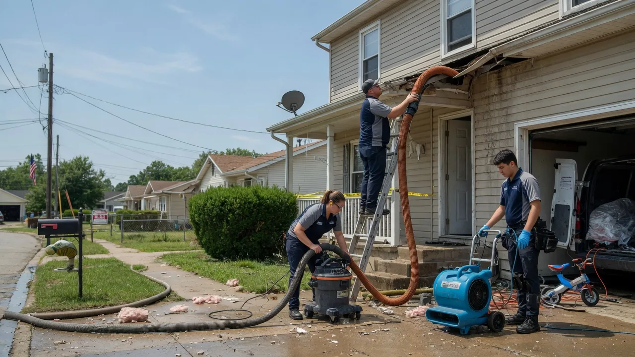 Water Damage Restoration in Wapakoneta, OH near me